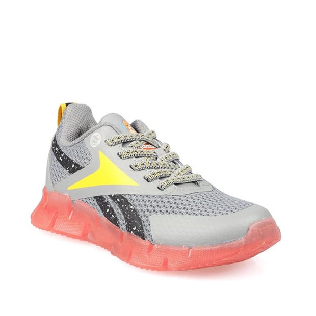 Szary - Reebok - Zig N Glow Elastic Trainers