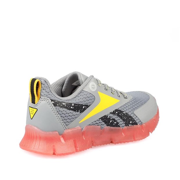 Szary - Reebok - Zig N Glow Elastic Trainers
