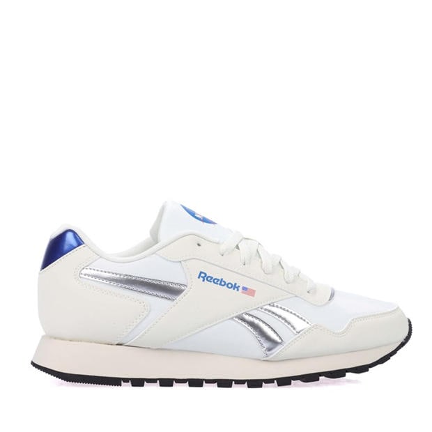 Bílá stříbrná - Reebok - Glide Trainers
