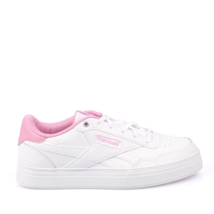 Reebok Women's White Court Advance Bold Trainers in Size 5, Sports Direct