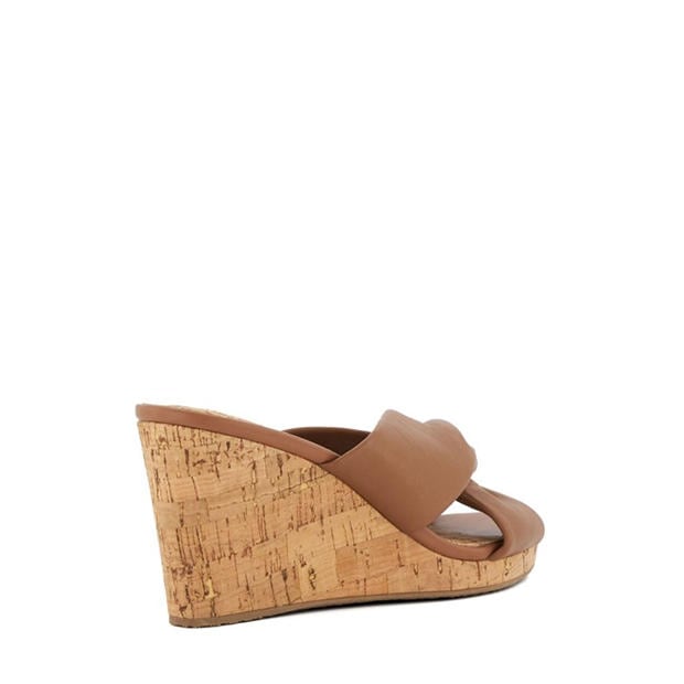 Tamsus - Dune London - Kacee Twist Knot Wedge Mule Sandals