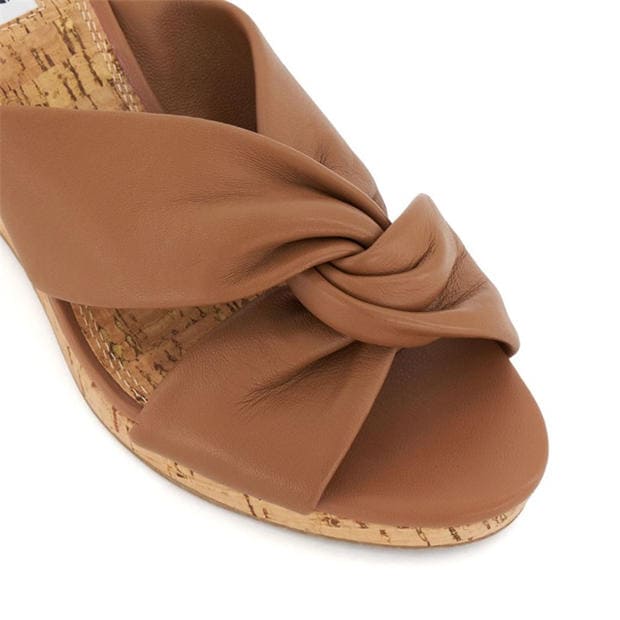 Tamsus - Dune London - Kacee Twist Knot Wedge Mule Sandals