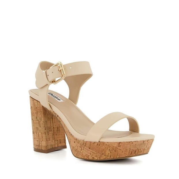 Beżowy - Dune London - Jarell Platform Sandals
