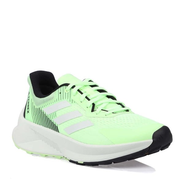 Green - adidas - Terrex Soulstride Flow Trail Running Shoes