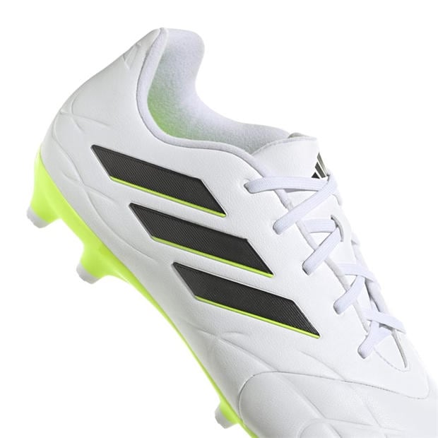White - adidas - Copa Pure.3 Firm Ground Football Boots