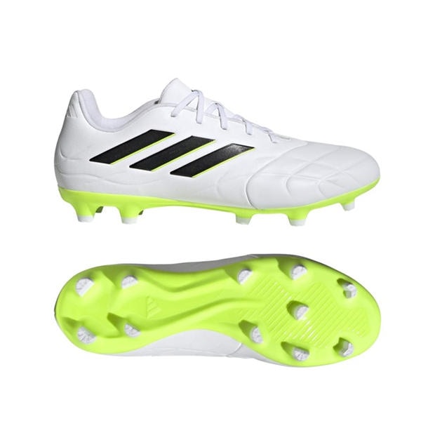 White - adidas - Copa Pure.3 Firm Ground Football Boots
