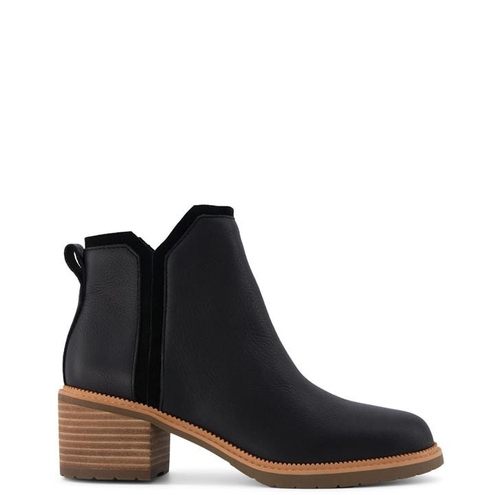 Toms Women's Black Hailey Ankle Boot in Size 6, Sports Direct