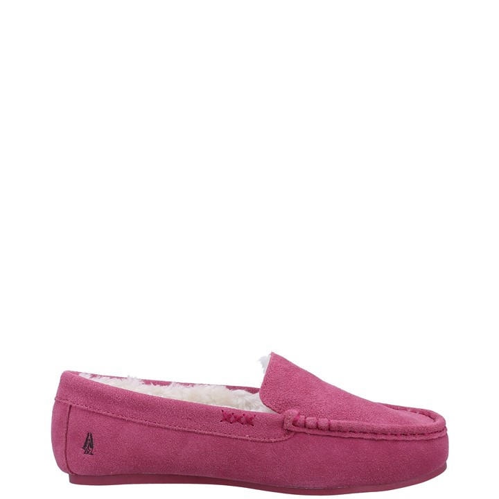 Hush Puppies Women's Pink Annie Mocassin Slipper Size 5