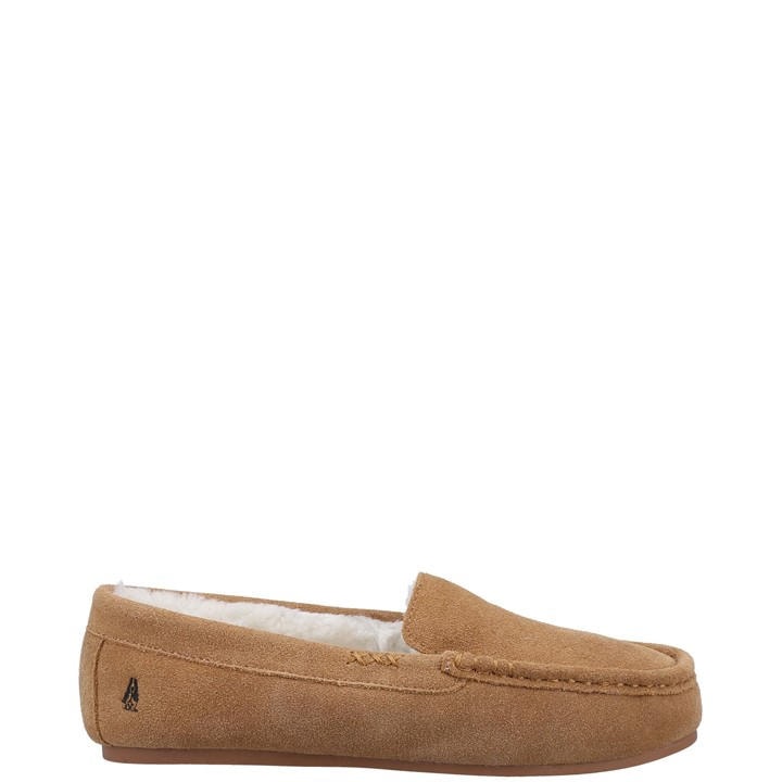 Hush Puppies Women's Brown Annie Mocassin Slipper Size 5