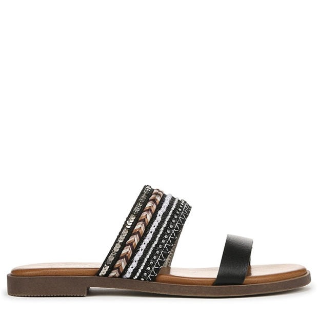 Černá - Blowfish Malibu - Curtis Embellished Slide Sandals