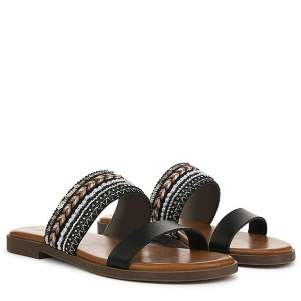 Černá - Blowfish Malibu - Curtis Embellished Slide Sandals