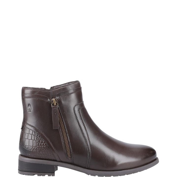 Hush Puppies Women's Brown Scarlett Ankle Boot in Size 4, Sports Direct