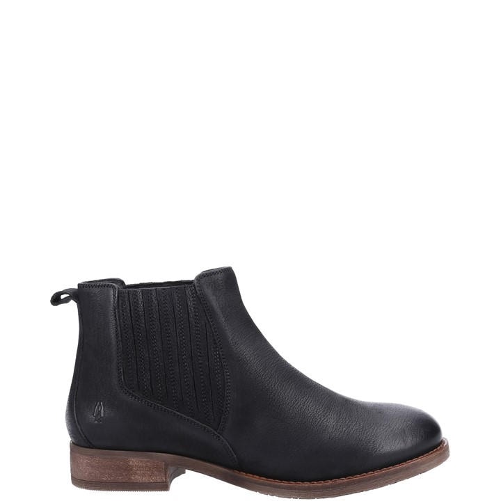 Hush Puppies EDITH Women's Leather Chelsea Boots in Black, UK Size 6 - Image 4