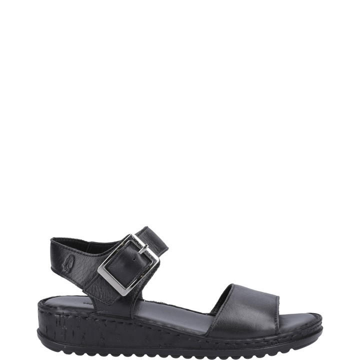 Hush Puppies Women's Black Ellie Sandal in Size 6, Sports Direct
