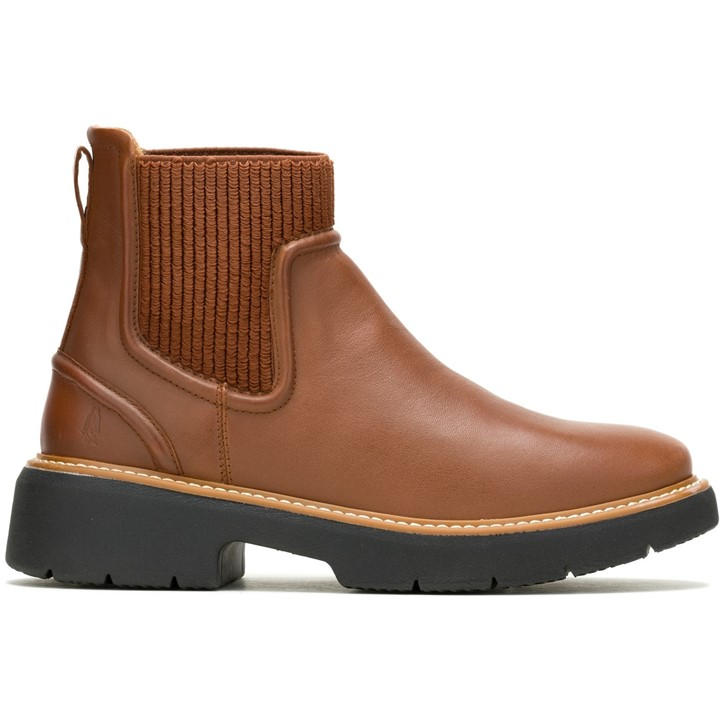 Hush Puppies Women's Brown Jodie Ankle Boots in Size 7, Sports Direct