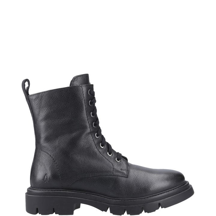 Hush Puppies Women's Black Rhea Leather Boots Uk Size 3 - Image 4