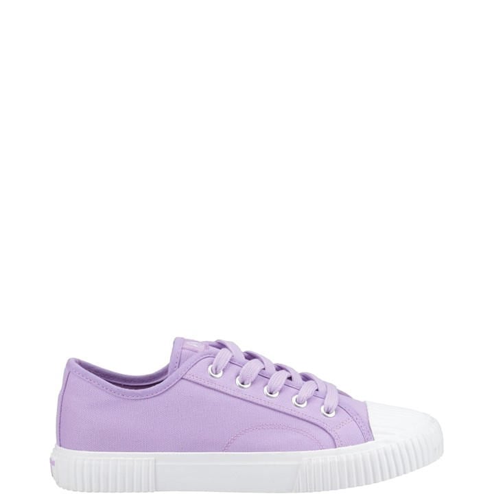 Hush Puppies Women's Purple Freya Canvas Trainer in Size 3, Sports Direct