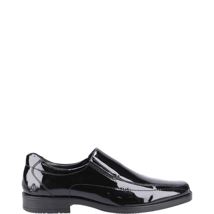 Hush Puppies Men's Black Brody Slip On Patent in Size 8, Sports Direct