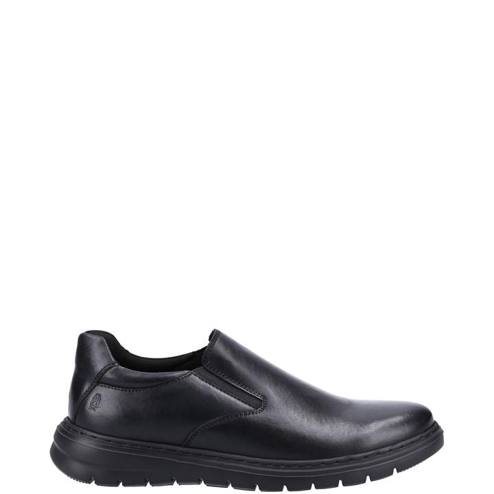 Hush Puppies Men's Black Trent Shoe in Size 12, Sports Direct