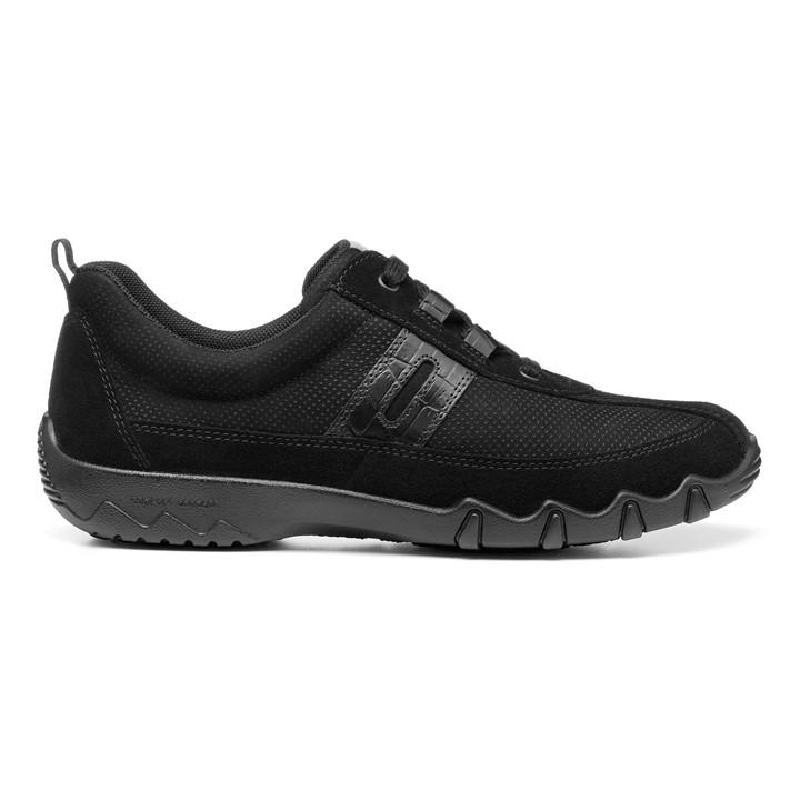 Hotter Women's Black Leanne Ii Trainers Standard Fit in Size 6, Sports Direct
