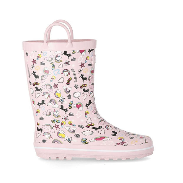 Różowy - Trespass - Starryton Wellington Boots