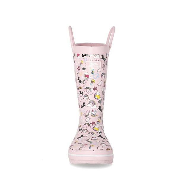 Różowy - Trespass - Starryton Wellington Boots