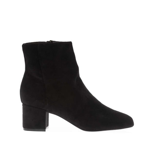 Černá - Dune London - Prisha Block-Heel Ankle Boots