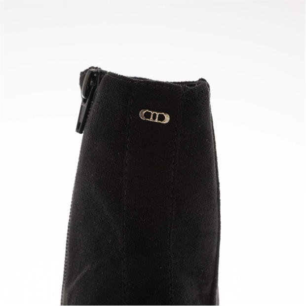 Černá - Dune London - Prisha Block-Heel Ankle Boots