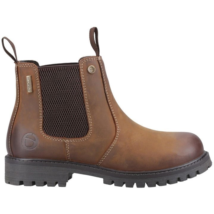 Cotswold Girls Brown Aston Pull On Dealer Boot in Size 2, Sports Direct