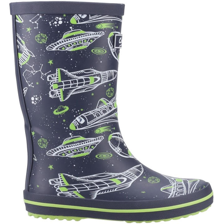 Cotswold Girls Blue Charlbury Jnr Wellington Boot in Size 12 (31), Sports Direct