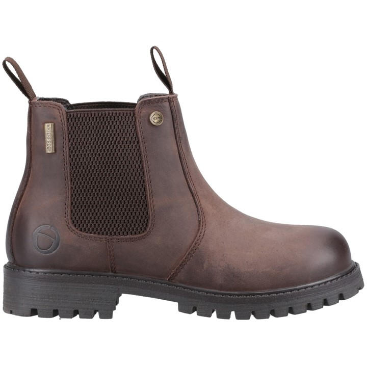 Cotswold Girls Brown Aston Pull On Dealer Boot in Size C13, Sports Direct