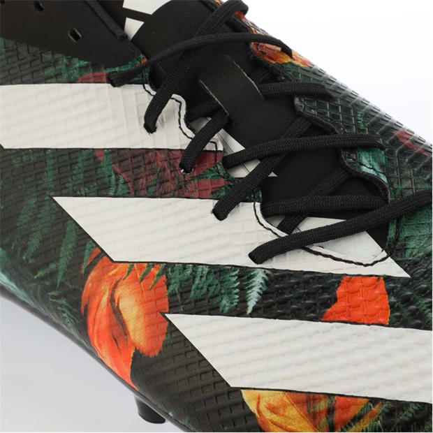 Black - adidas - Adizero RS7 Firm Ground Rugby Boots