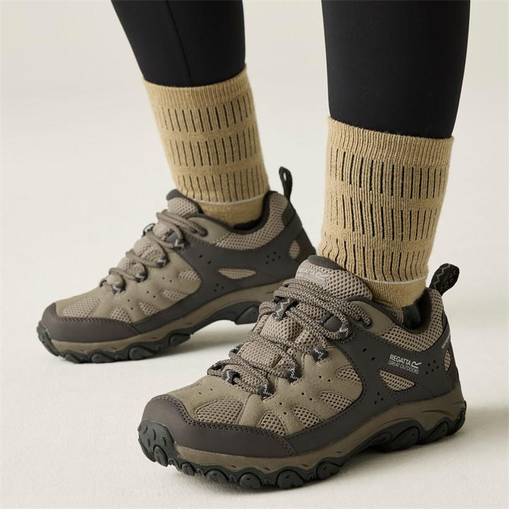 Regatta Women's Brown Edgepoint Iv Low Walking Shoes in Size 8, Sports Direct
