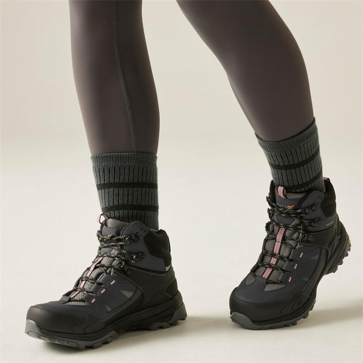 Regatta Women's Grey Regen Waterproof Isotex Boots in Size 4, Sports Direct