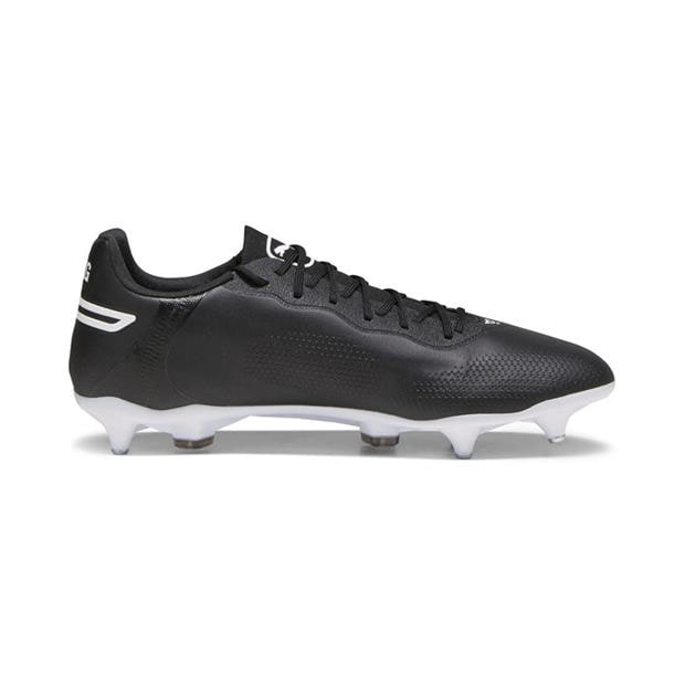 Černá-Bílá - Puma - King Pro Soft Ground Football Boots Mens