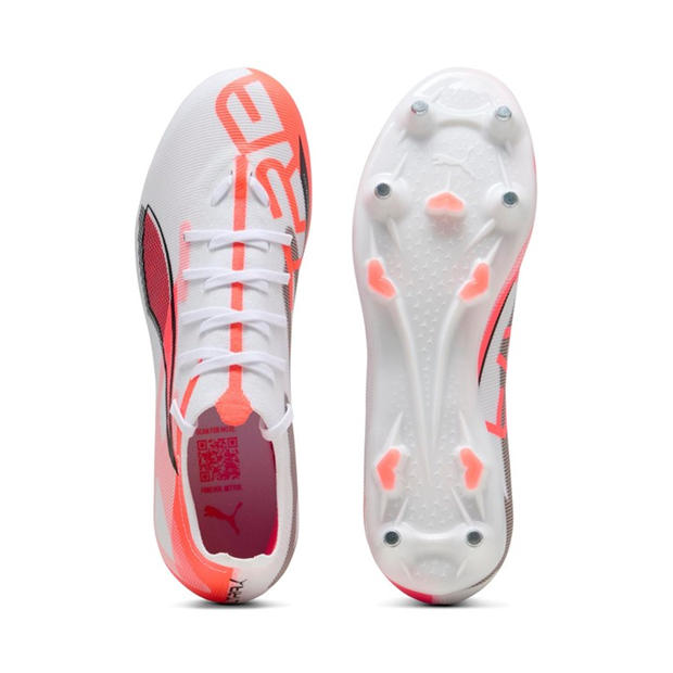 Valge - Puma - PUMA Ultra 5 Match Soft Ground Football Boots Mens