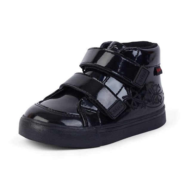 Must - Kickers - Kids Tovni Hi Stardust Patent Boots