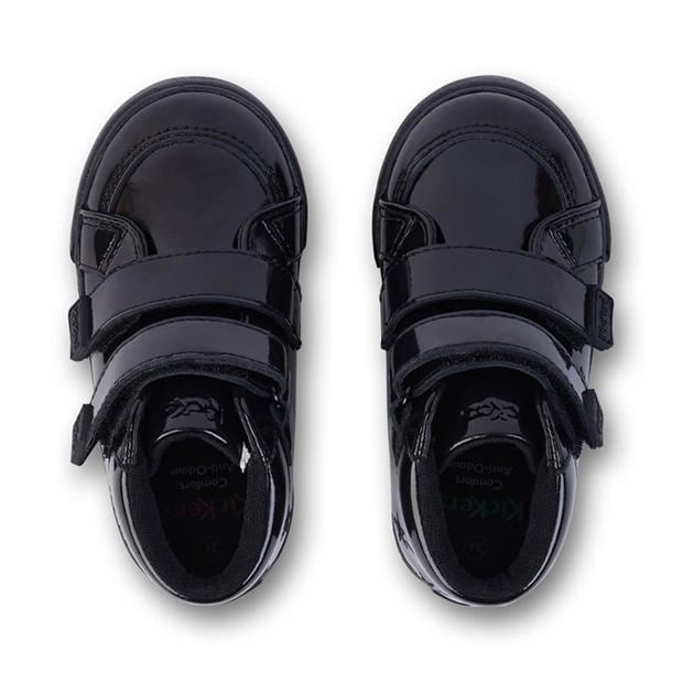 Must - Kickers - Kids Tovni Hi Stardust Patent Boots