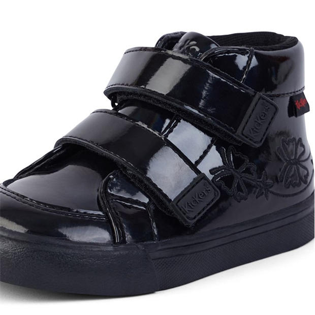Must - Kickers - Kids Tovni Hi Stardust Patent Boots