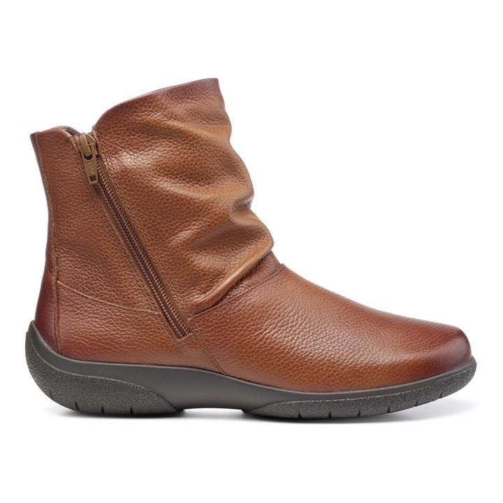 Hotter Women's Brown Whisper Ankle Boots Standard Fit in Size 7, Sports Direct