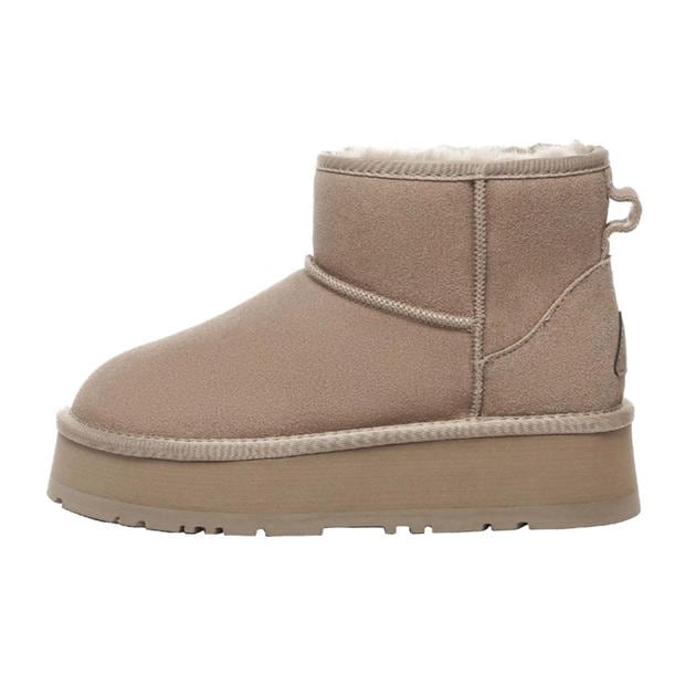 Hnědá - EverAu - Dusky Mini Classic Platform Boots