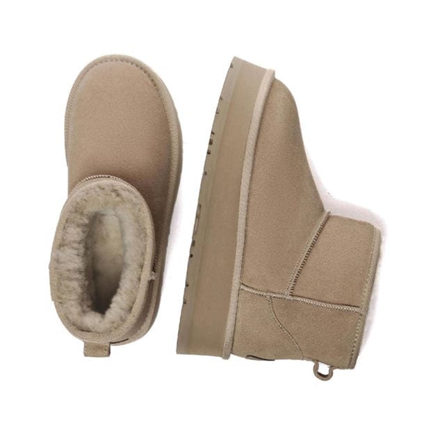 Hnědá - EverAu - Dusky Mini Classic Platform Boots