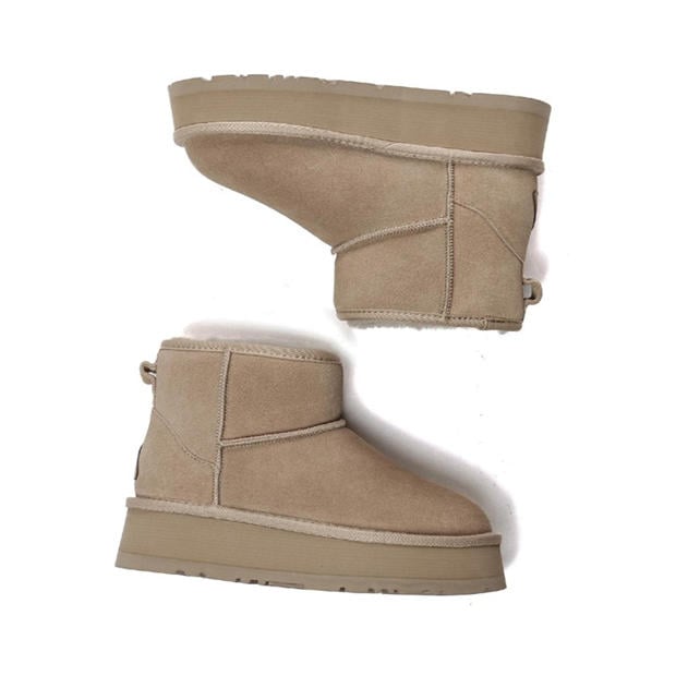 Hnědá - EverAu - Dusky Mini Classic Platform Boots
