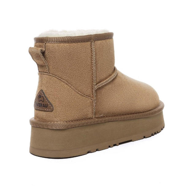 Kastanja - EverAu - Dusky Mini Classic Platform Boots