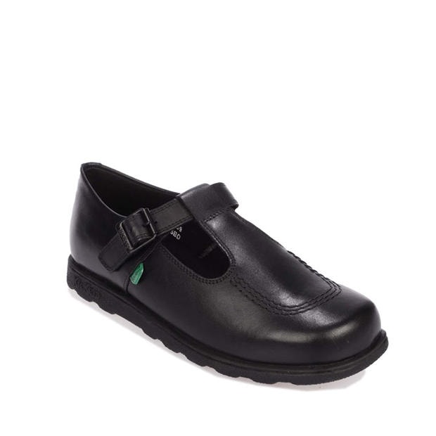 Juoda - Kickers - Fragma T-Buckle Shoe