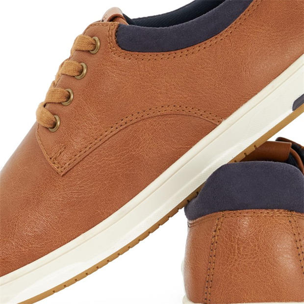Tan - Dune London - Tamsen Lace Up Trainers