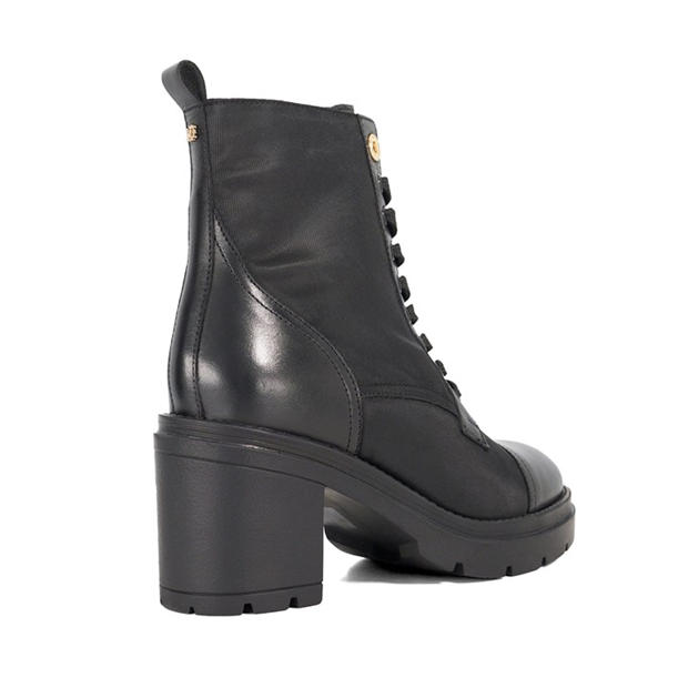 Black - Dune London - Plotting Block Heel Ankle Boots