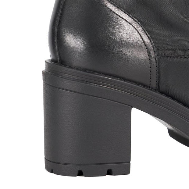 Black - Dune London - Plotting Block Heel Ankle Boots