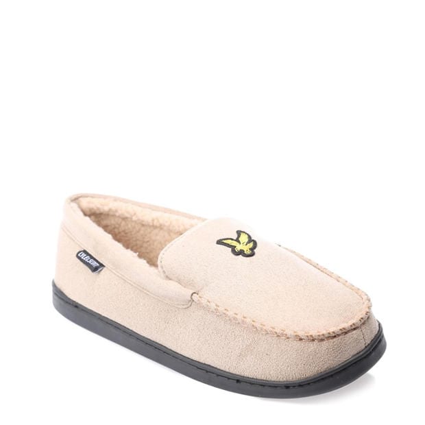 Grey - Lyle and Scott - Aspen Slippers