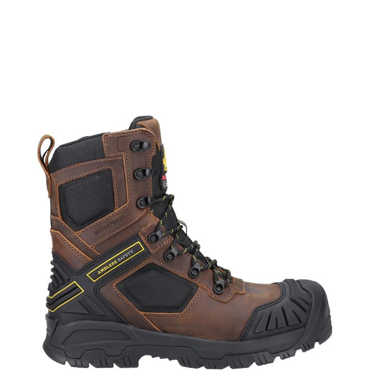Amblers Safety Men's Brown As964c Detonate Safety Boot in Size 11, Sports Direct